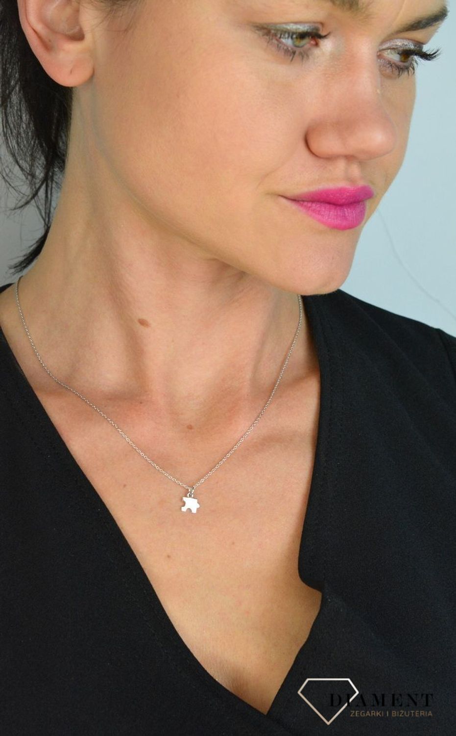 Naszyjnik srebrny celebrytka puzzel A0 702.jpg